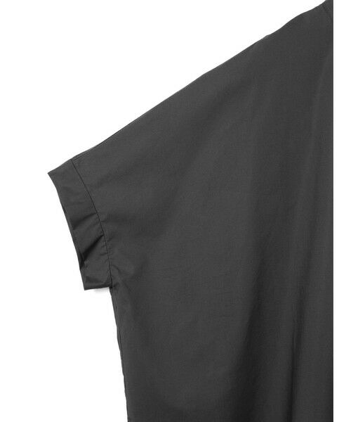 mizuiro ind / ミズイロインド シャツ・ブラウス | mizuiro ind ハーフスリーブスタンドカラーワイドシャツ | 詳細16