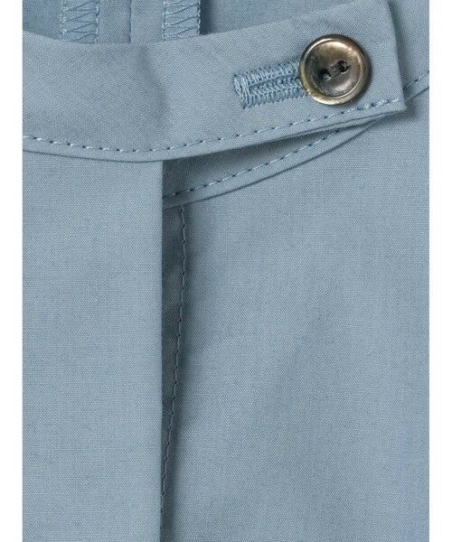 mizuiro ind / ミズイロインド シャツ・ブラウス | mizuiro ind スタンドカラーコクーンシャツ | 詳細1