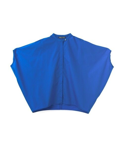 mizuiro ind / ミズイロインド シャツ・ブラウス | mizuiro ind スタンドカラーコクーンシャツ | 詳細3