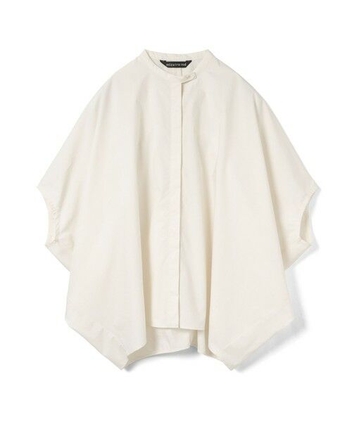 mizuiro ind / ミズイロインド シャツ・ブラウス | mizuiro ind スタンドカラーコクーンシャツ | 詳細13