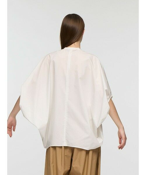 mizuiro ind / ミズイロインド シャツ・ブラウス | mizuiro ind スタンドカラーコクーンシャツ | 詳細18