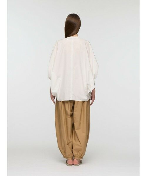mizuiro ind / ミズイロインド シャツ・ブラウス | mizuiro ind スタンドカラーコクーンシャツ | 詳細20