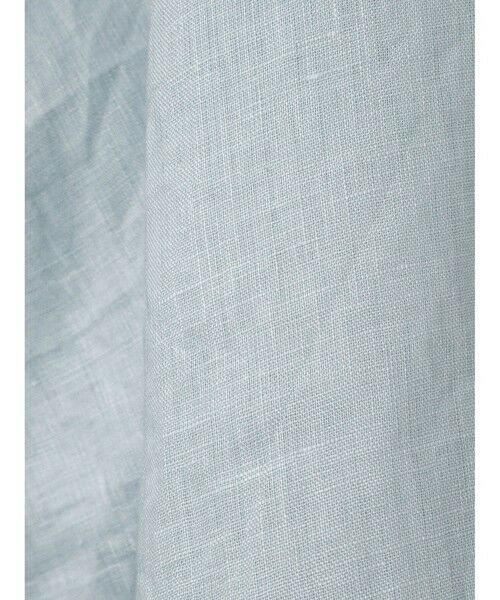 mizuiro ind / ミズイロインド シャツ・ブラウス | mizuiro ind リネンスタンドカラーコクーンシャツ | 詳細1