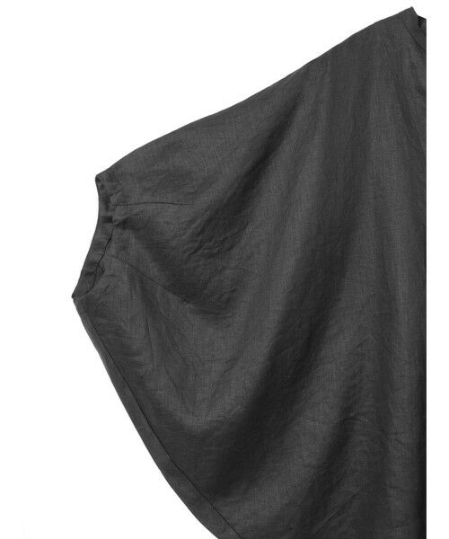 mizuiro ind / ミズイロインド シャツ・ブラウス | mizuiro ind リネンスタンドカラーコクーンシャツ | 詳細15