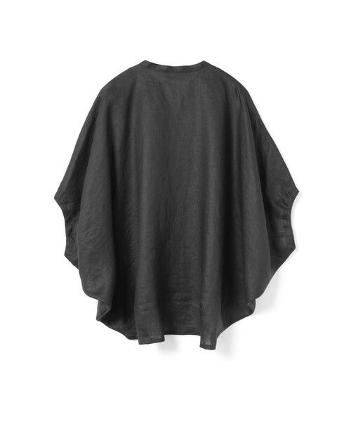 mizuiro ind / ミズイロインド シャツ・ブラウス | mizuiro ind リネンスタンドカラーコクーンシャツ | 詳細17