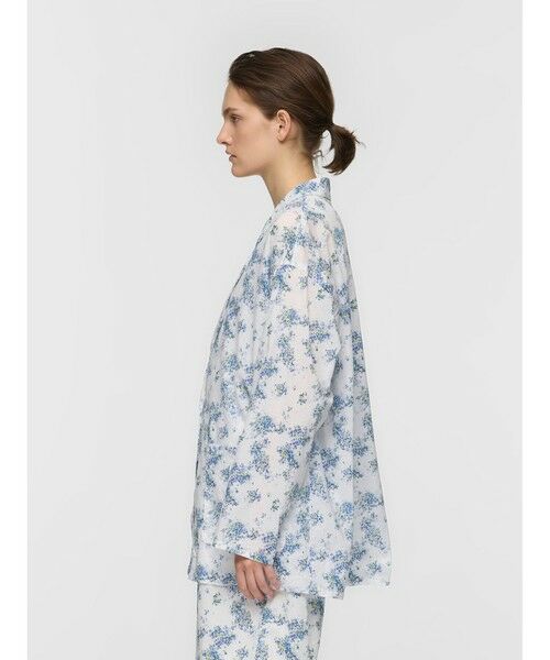 mizuiro ind / ミズイロインド テーラードジャケット | mizuiro ind フラワープリントワイドシャツジャケット | 詳細5