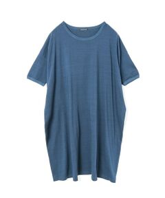 mizuiro ind / ミズイロインド ロング・マキシ丈ワンピース | mizuiro ind クルーネックワイドワンピース