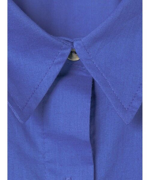 mizuiro ind / ミズイロインド ロング・マキシ丈ワンピース | mizuiro ind ハーフスリーブフレアシャツワンピース | 詳細1