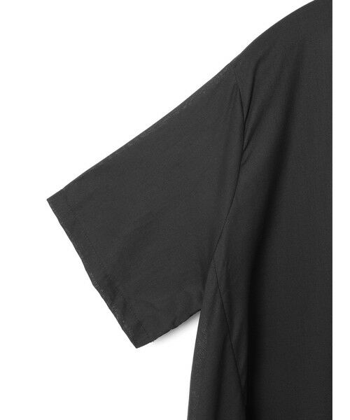 mizuiro ind / ミズイロインド ロング・マキシ丈ワンピース | mizuiro ind ハーフスリーブフレアシャツワンピース | 詳細9