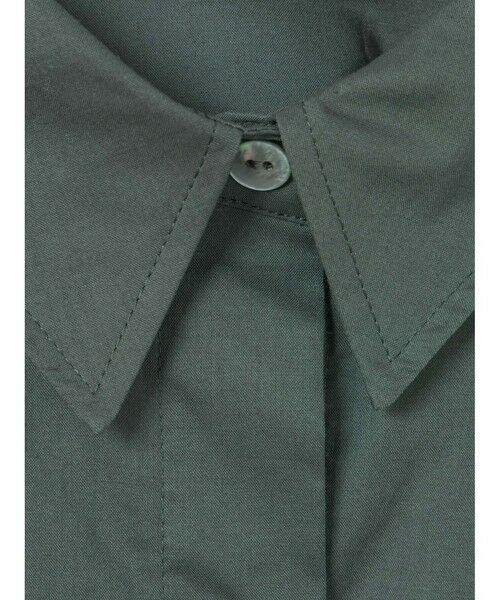 mizuiro ind / ミズイロインド ロング・マキシ丈ワンピース | mizuiro ind ハーフスリーブフレアシャツワンピース | 詳細15