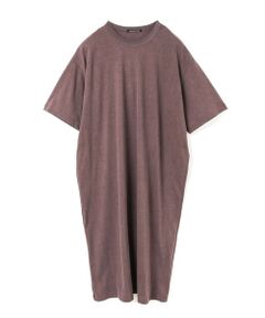 mizuiro ind / ミズイロインド ロング・マキシ丈ワンピース | mizuiro ind クルーネックロングワンピース