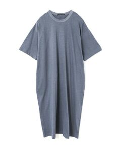 mizuiro ind / ミズイロインド ロング・マキシ丈ワンピース | mizuiro ind クルーネックロングワンピース