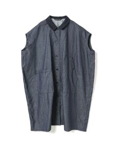 mizuiro ind / ミズイロインド ドレス | mizuiro ind ワイドデニムシャツワンピース