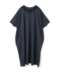 mizuiro ind / ミズイロインド ロング・マキシ丈ワンピース | mizuiro ind チュールネックワイドワンピース