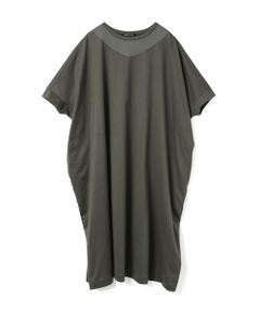 mizuiro ind / ミズイロインド ロング・マキシ丈ワンピース | mizuiro ind チュールネックワイドワンピース