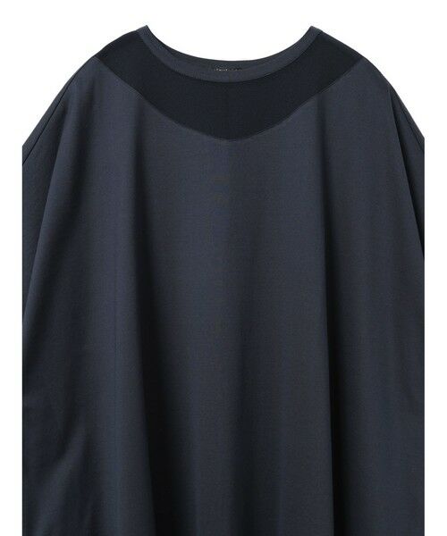 mizuiro ind / ミズイロインド ロング・マキシ丈ワンピース | mizuiro ind チュールネックワイドワンピース | 詳細3