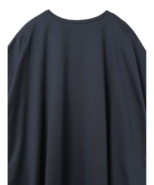 mizuiro ind / ミズイロインド ロング・マキシ丈ワンピース | mizuiro ind チュールネックワイドワンピース | 詳細7