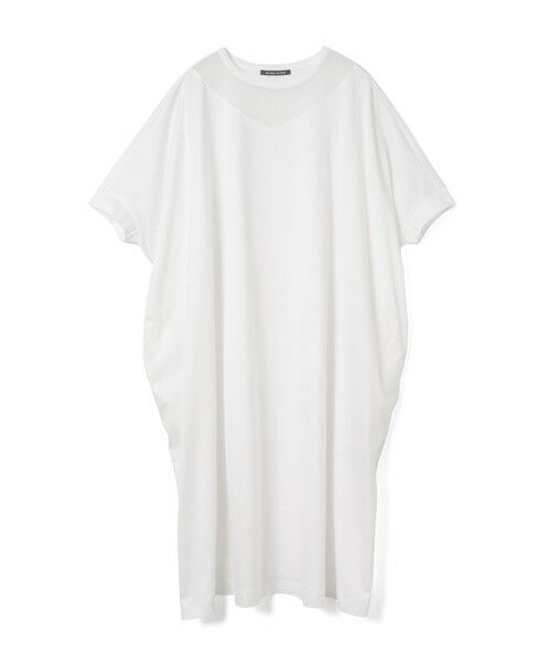 mizuiro ind / ミズイロインド ロング・マキシ丈ワンピース | mizuiro ind チュールネックワイドワンピース | 詳細8