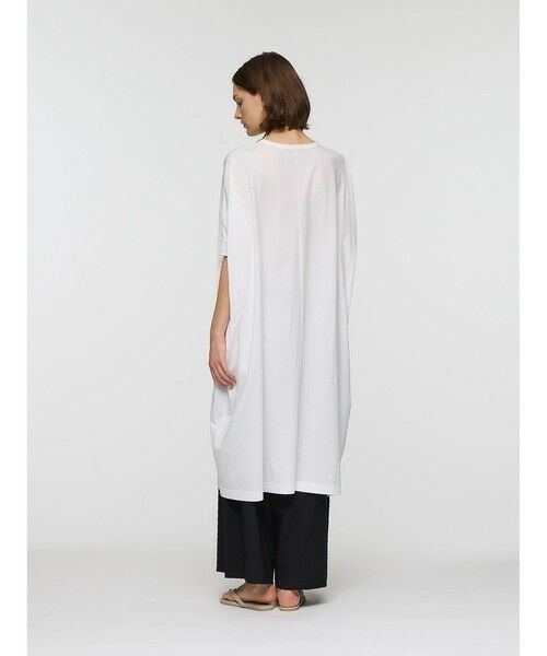 mizuiro ind / ミズイロインド ロング・マキシ丈ワンピース | mizuiro ind チュールネックワイドワンピース | 詳細14