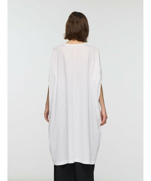 mizuiro ind / ミズイロインド ロング・マキシ丈ワンピース | mizuiro ind チュールネックワイドワンピース | 詳細12