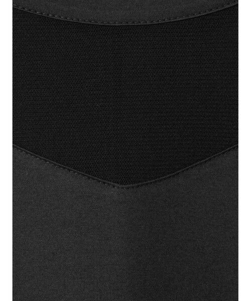 mizuiro ind / ミズイロインド ロング・マキシ丈ワンピース | mizuiro ind チュールネックワイドワンピース | 詳細15