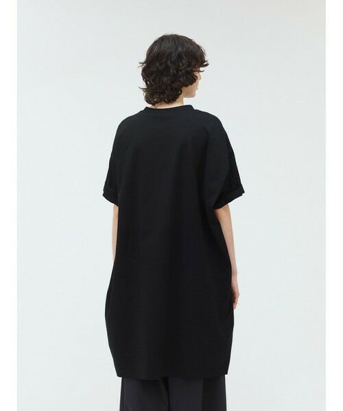 mizuiro ind / ミズイロインド ドレス | mizuiro ind ロールアップスリーブワイドワンピース | 詳細10