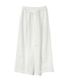 mizuiro ind / ミズイロインド その他パンツ | mizuiro ind ベルトワイドチノパンツ