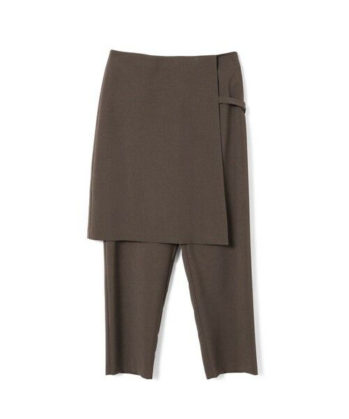 mizuiro ind / ミズイロインド その他パンツ | mizuiro ind ラップレイヤーパンツ（ブラウン(color44)）