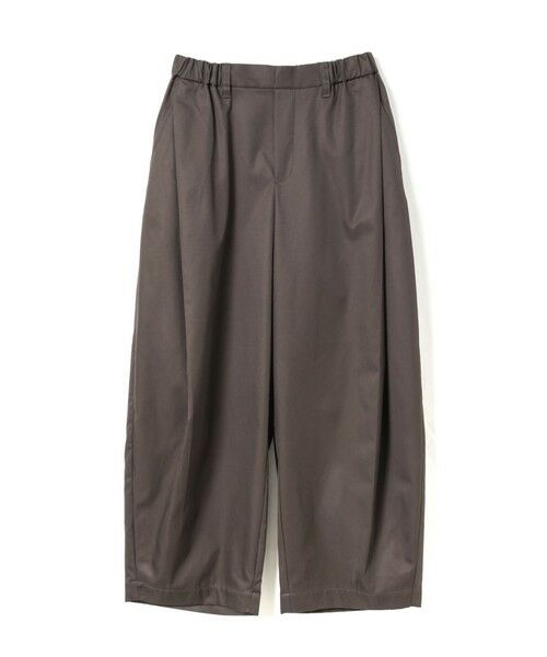 mizuiro ind / ミズイロインド その他パンツ | mizuiro ind タックコクーンスラックス（ブラウン(color44)）