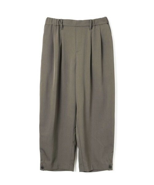 mizuiro ind / ミズイロインド その他パンツ | mizuiro ind タックヘムコクーンパンツ（ブラウン(color44)）