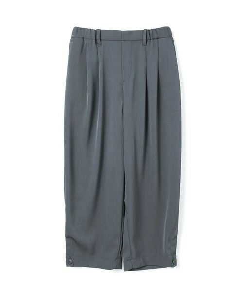 mizuiro ind / ミズイロインド その他パンツ | mizuiro ind タックヘムコクーンパンツ（グレー(color91)）