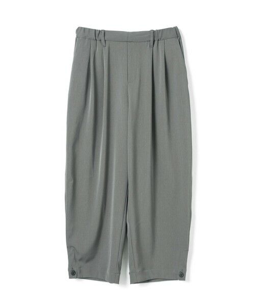 mizuiro ind / ミズイロインド その他パンツ | mizuiro ind タックヘムコクーンパンツ（グレーA(color91A)）