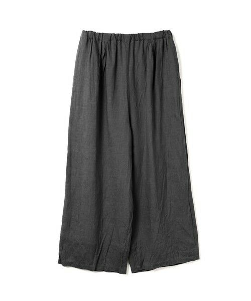 mizuiro ind / ミズイロインド その他パンツ | mizuiro ind リネンワイドイージーパンツ | 詳細2