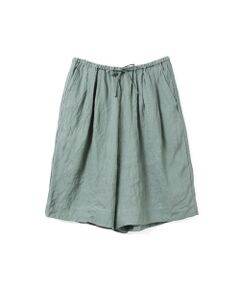 mizuiro ind / ミズイロインド その他パンツ | mizuiro ind リネンワイドハーフパンツ