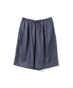 mizuiro ind / ミズイロインド その他パンツ | mizuiro ind リネンワイドハーフパンツ