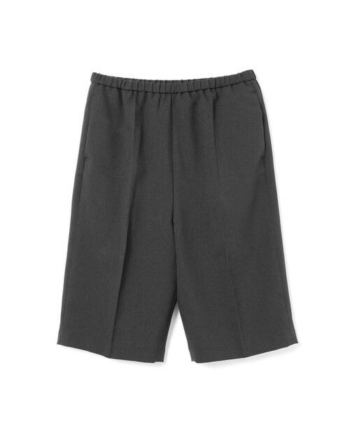 mizuiro ind / ミズイロインド その他パンツ | mizuiro ind センタープレスショートパンツ(ブラック(color99))