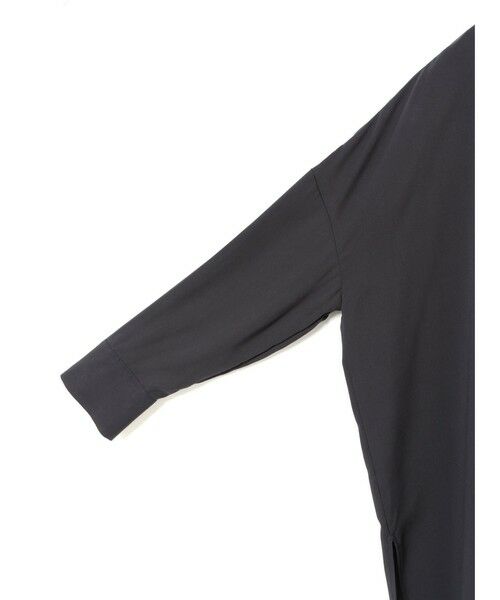 mizuiro ind / ミズイロインド シャツ・ブラウス | mizuiro ind T/Rバンドカラーロングシャツ | 詳細4