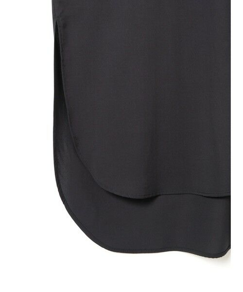 mizuiro ind / ミズイロインド シャツ・ブラウス | mizuiro ind T/Rバンドカラーロングシャツ | 詳細5