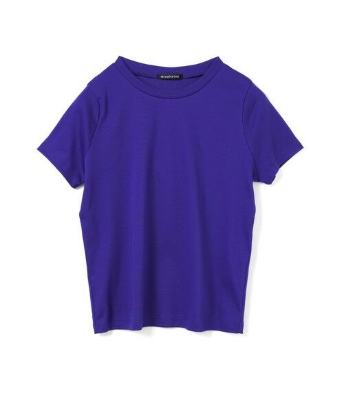 mizuiro ind / ミズイロインド カットソー | mizuiro ind コンパクトベーシックT（ブルー(color31)）