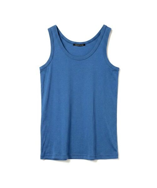 mizuiro ind / ミズイロインド カットソー | mizuiro ind ベーシックタンクトップ(ブルー(color31))