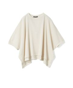 mizuiro ind / ミズイロインド カットソー | mizuiro ind クレープワイドプルオーバー
