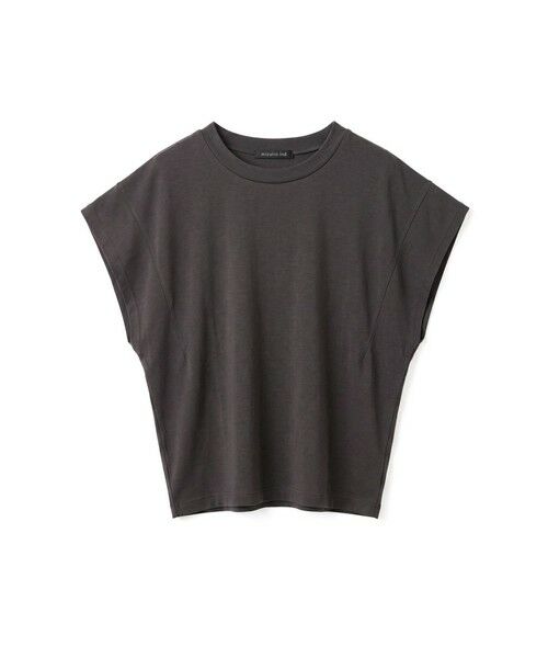 mizuiro ind / ミズイロインド カットソー | mizuiro ind ショルダータックノースリーブプルオーバー（ダークグレー(color92)）