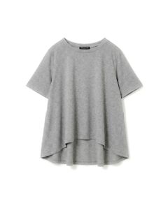 mizuiro ind / ミズイロインド カットソー | mizuiro ind フレアクルーネックTシャツ