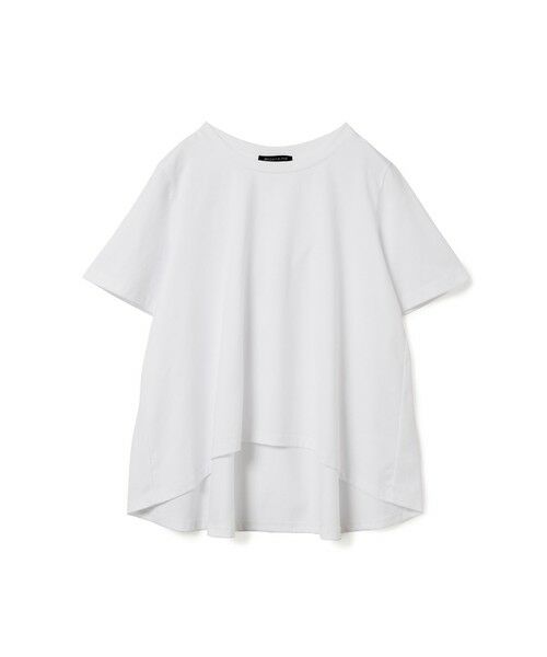 mizuiro ind / ミズイロインド カットソー | mizuiro ind フレアクルーネックTシャツ | 詳細1