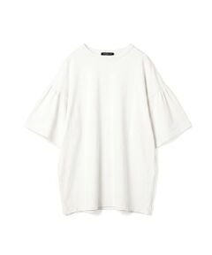 mizuiro ind / ミズイロインド カットソー | mizuiro ind ギャザースリーブワイドTシャツ
