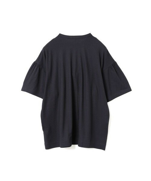 mizuiro ind / ミズイロインド カットソー | mizuiro ind ギャザースリーブワイドTシャツ | 詳細4