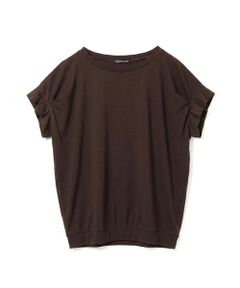 mizuiro ind / ミズイロインド カットソー | mizuiro ind フリルスリーブクルーネックプルオーバー