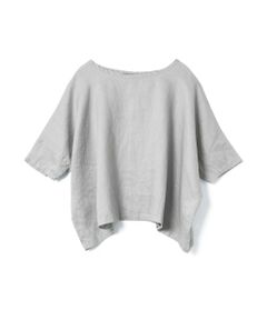 mizuiro ind / ミズイロインド シャツ・ブラウス | mizuiro ind リネンワイドプルオーバー