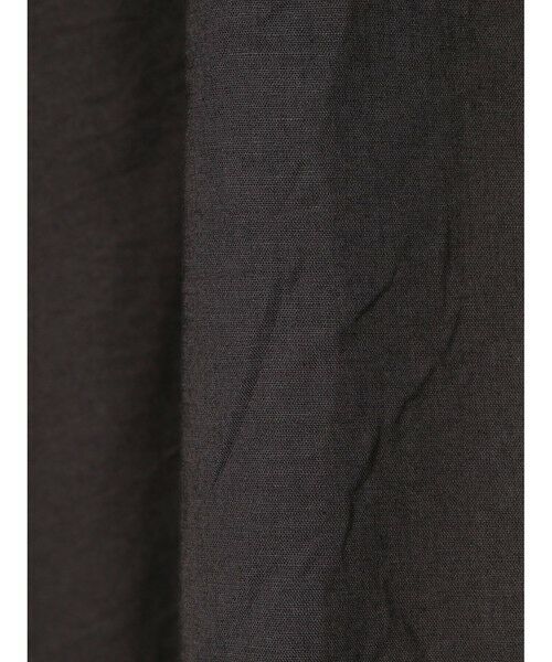 mizuiro ind / ミズイロインド シャツ・ブラウス | mizuiro ind コットンリネンスタンドカラーワイドシャツ | 詳細15