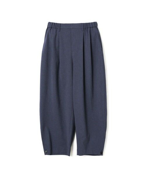 mizuiro ind / ミズイロインド その他パンツ | mizuiro ind タックヘムコクーンパンツ(ブルーグレー(color91))
